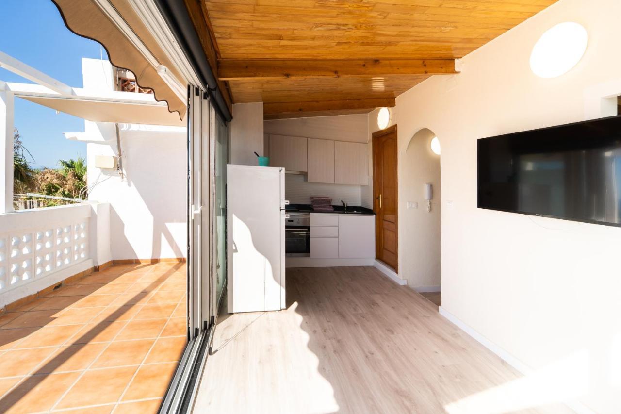 La Vila Es Vella - El Mirador Del Mediterraneo Apartment Вилахойоса Екстериор снимка